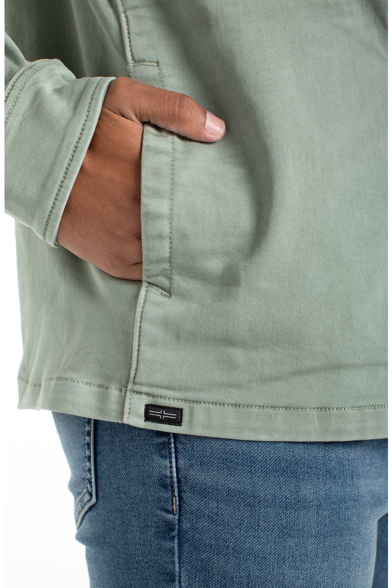 Button-Up Overshirt, Alternate, color, SAGE GREEN