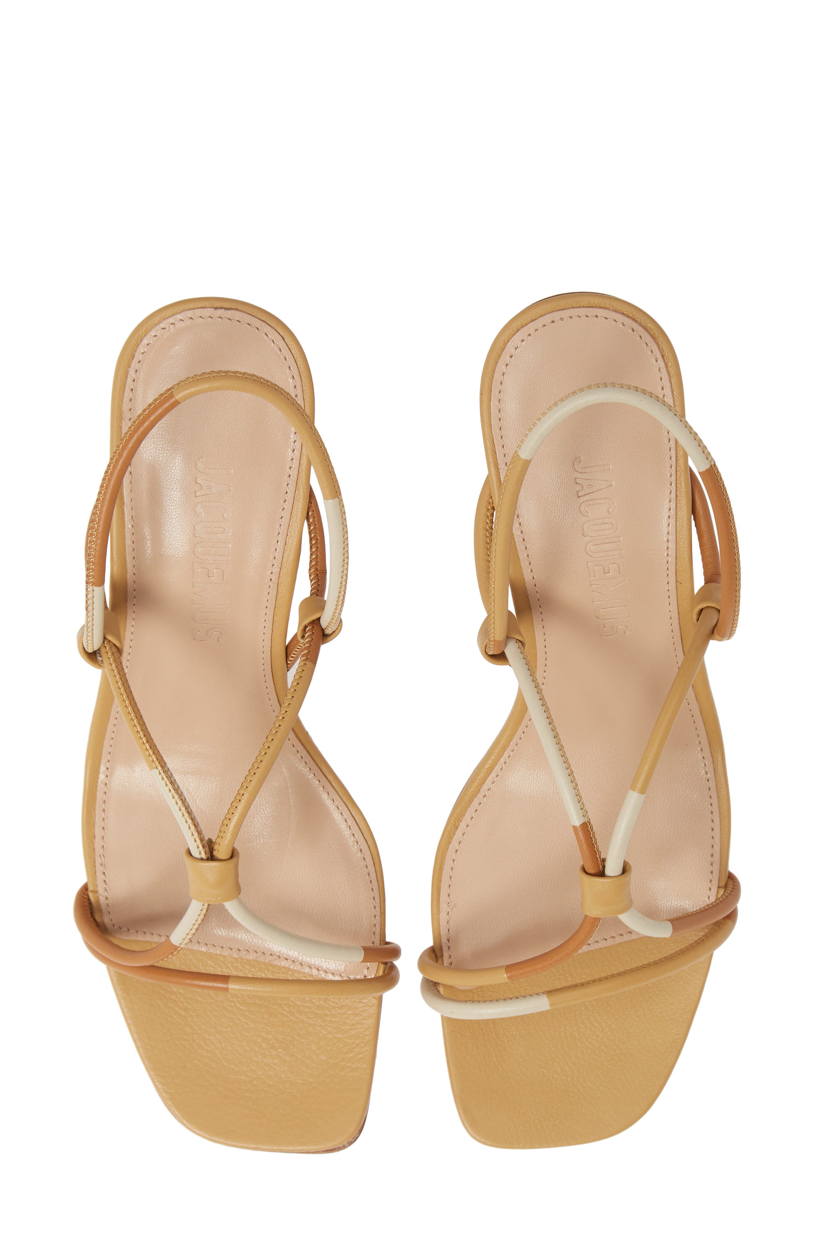 Les Sandales Olbia Sandal, Main, color, MULTI BEIGE LEATHER