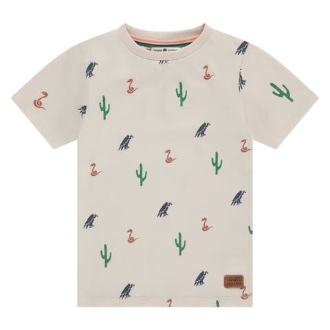 Allover Print Short Sleeve T-Shirt