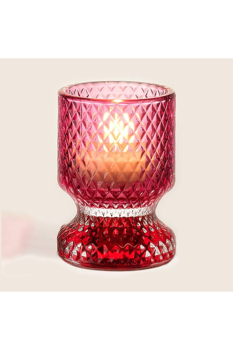 Glass Round Candle Holder and Decorative Object 3 Pcs Set, Alternate, color, Multicolor