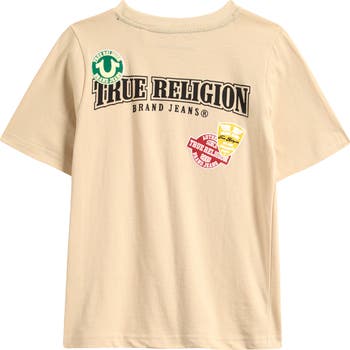 Kids' Buddha Patch Cotton T-Shirt