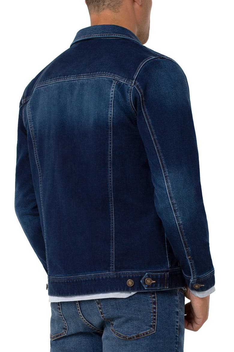 Liverpool Stretch Denim Jacket, Alternate, color, ROLAND