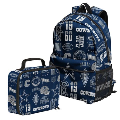 Dallas Cowboys Backpack and Lunchbox Set