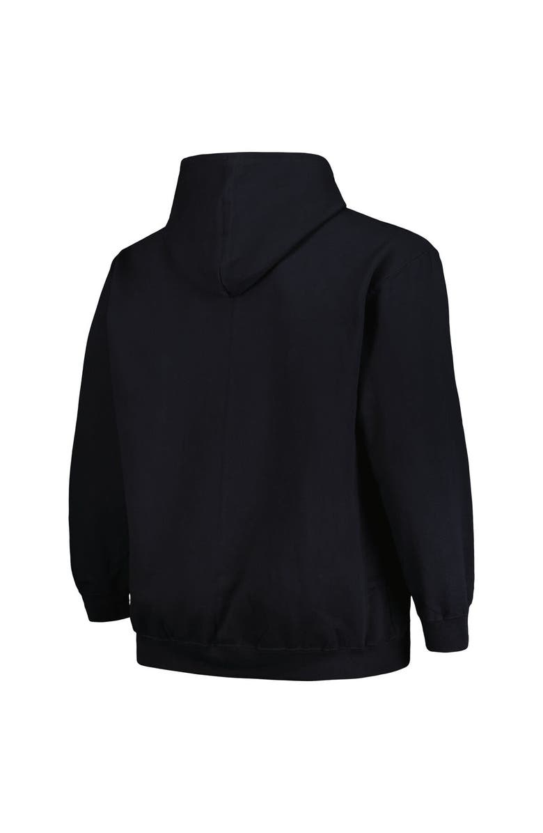 PROFILE Men's Profile Black Vegas Golden Knights Big & Tall Arch Over Logo Pullover Hoodie, Alternate, color, Black