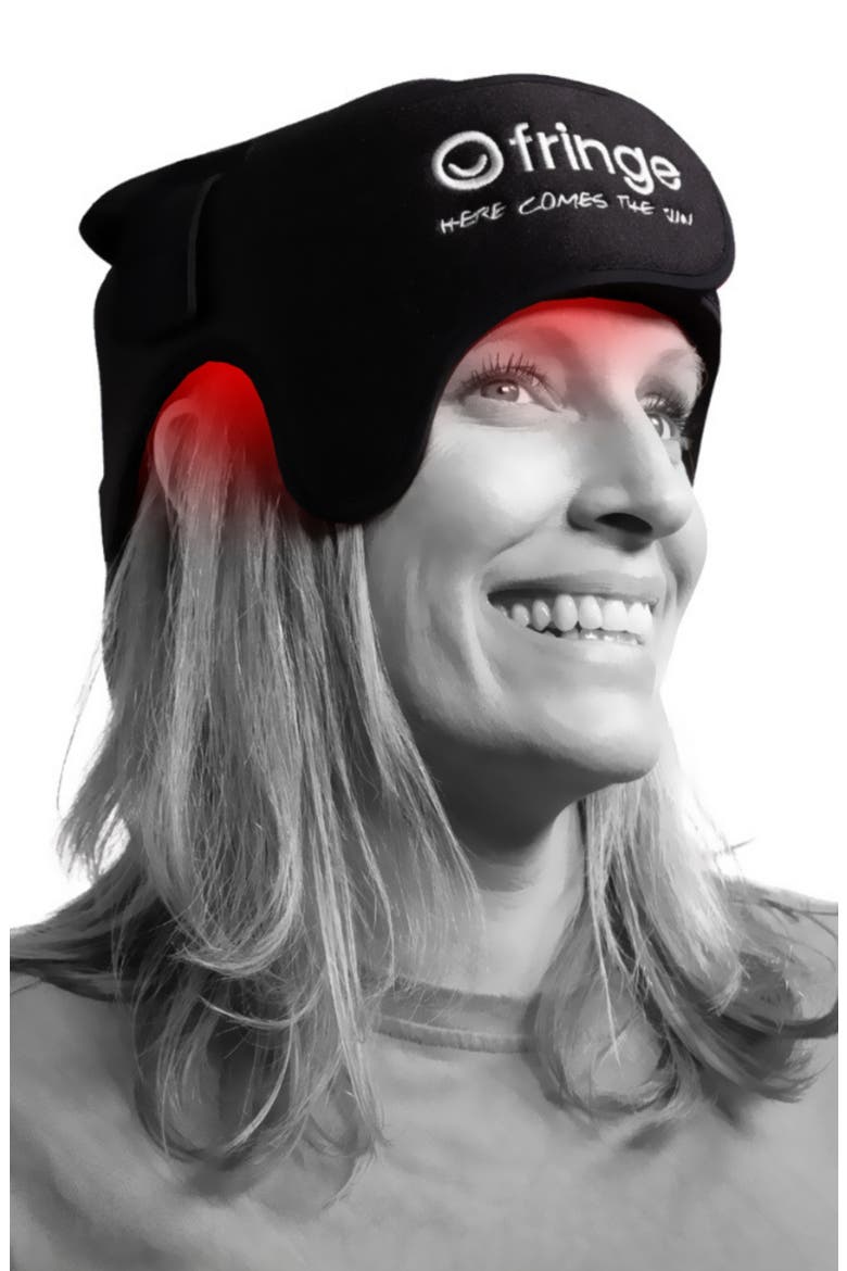Red Light Therapy Head Wrap, Alternate, color, BLACK