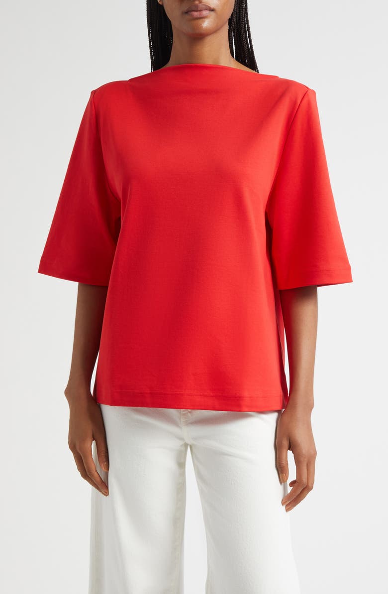 COS Boat Neck Top, Main, color, 