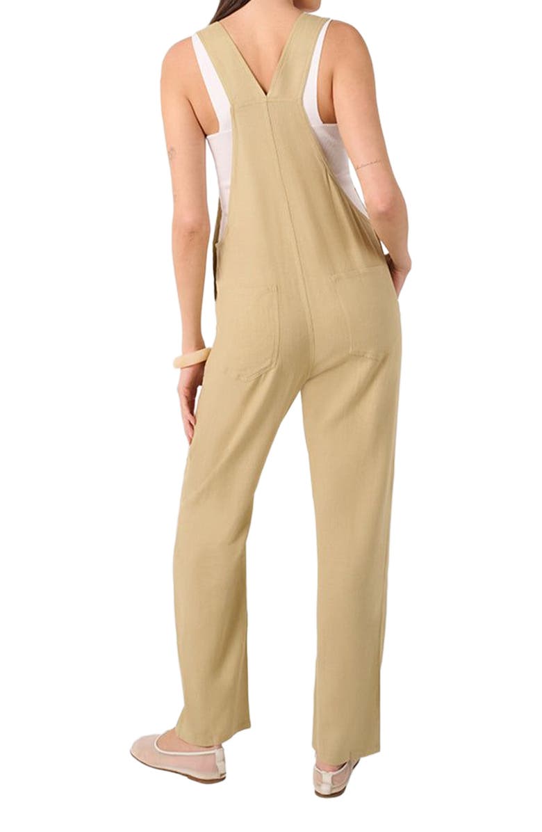 WeWoreWhat Basic Overall, Alternate, color, Oat