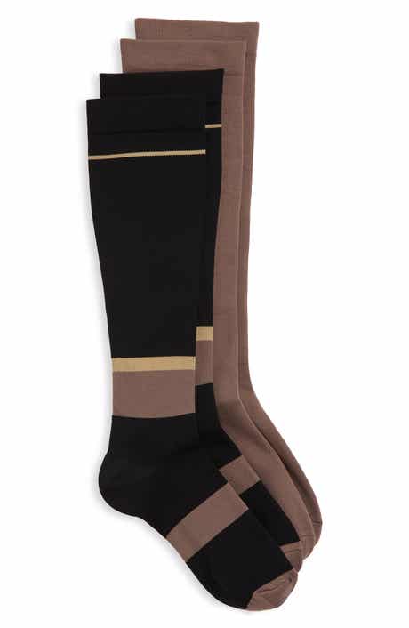 Nordstrom 2-Pack Knee High Compression Socks