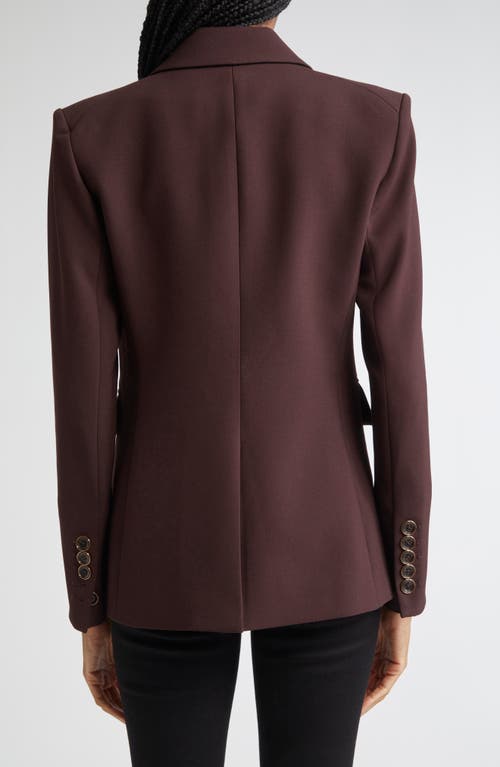 Veronica Beard Miller Dickey Jacket In Burgundy