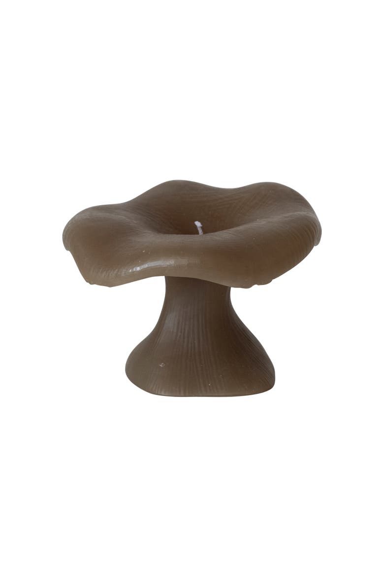 Unscented Mushroom Shaped Candles, Olive, Main, color, Green