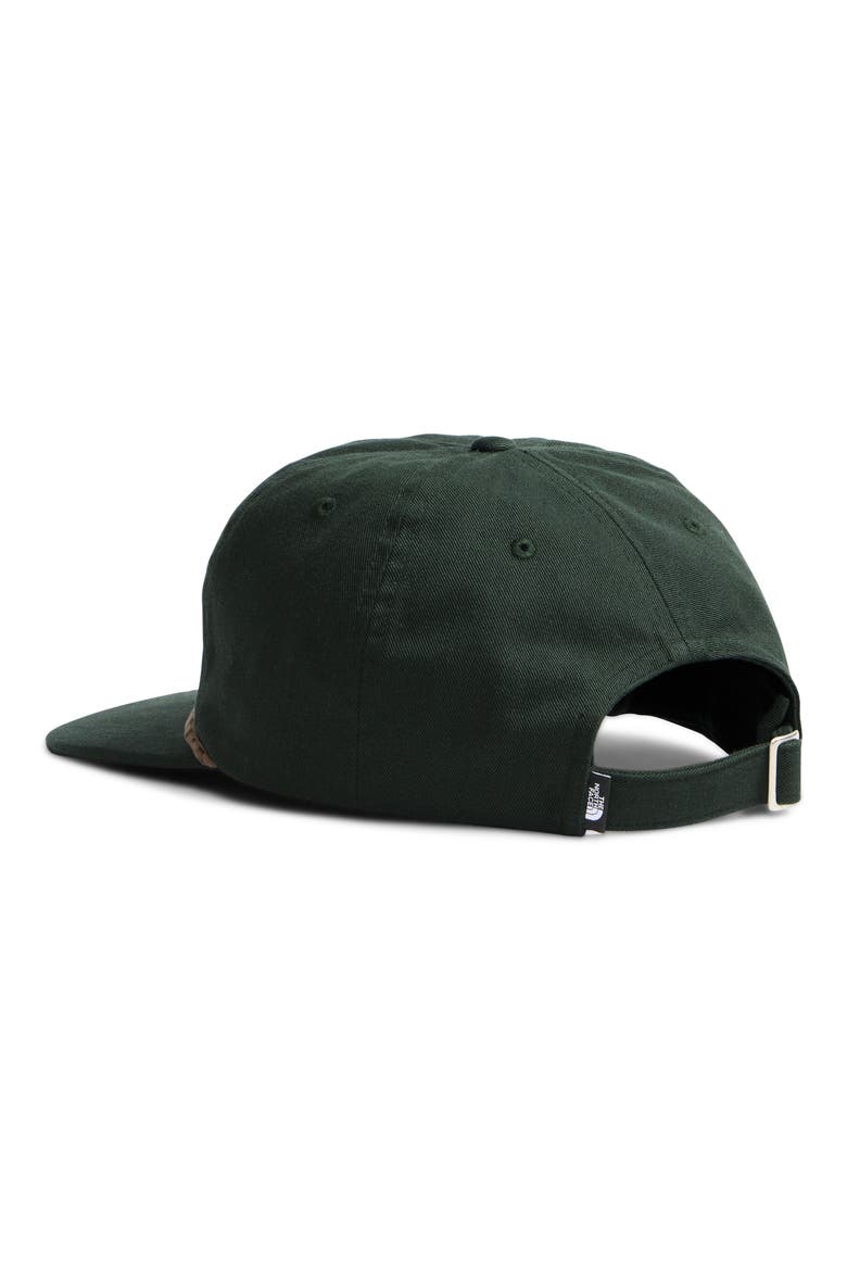 Norm 5-Panel Baseball Cap, Alternate, color, BOTTLE GREEN/ SNOW PATCH