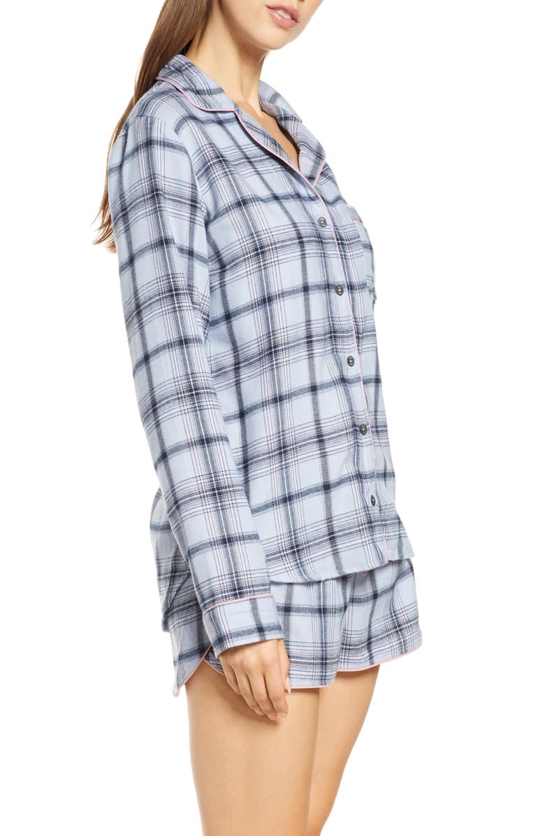 UGG<sup>®</sup> Milo Flannel Short Pajamas, Alternate, color, 