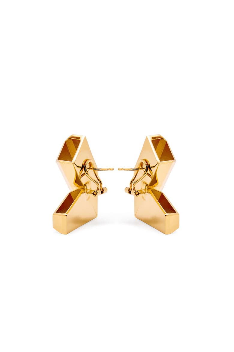 Uk Earrings, Alternate, color, Gold