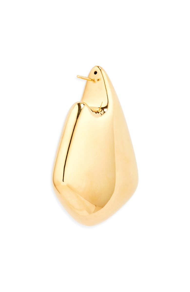 Bottega Veneta Large Fin Earrings, Alternate, color, 