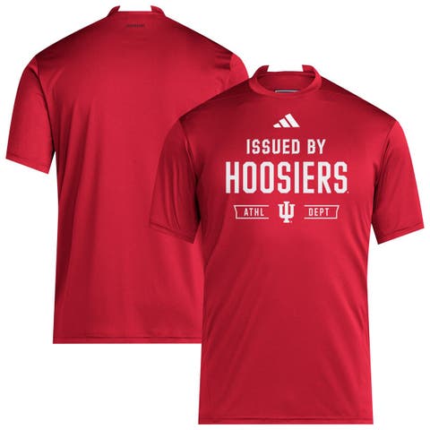 Men's adidas Crimson Indiana Hoosiers 2025 Training Performance Team T-Shirt