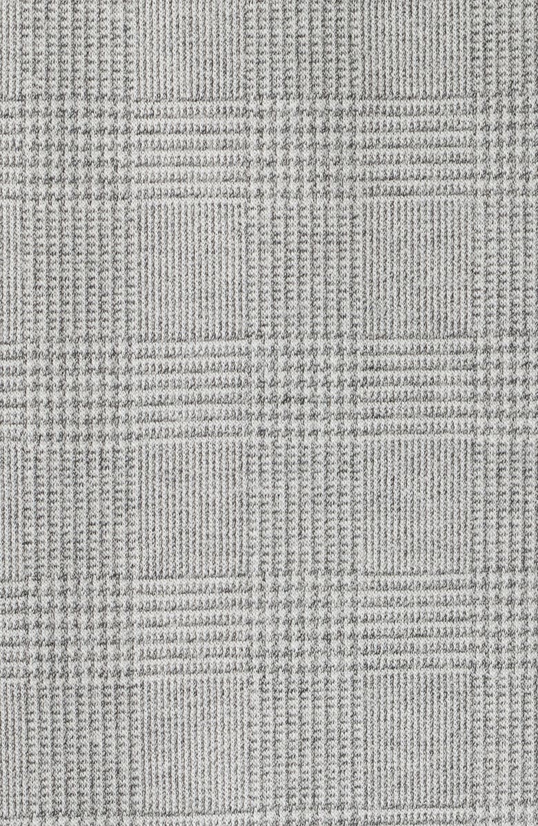 Reiss Laroy Grey Glen Check Button-Up Overshirt, Alternate, color, Soft Grey