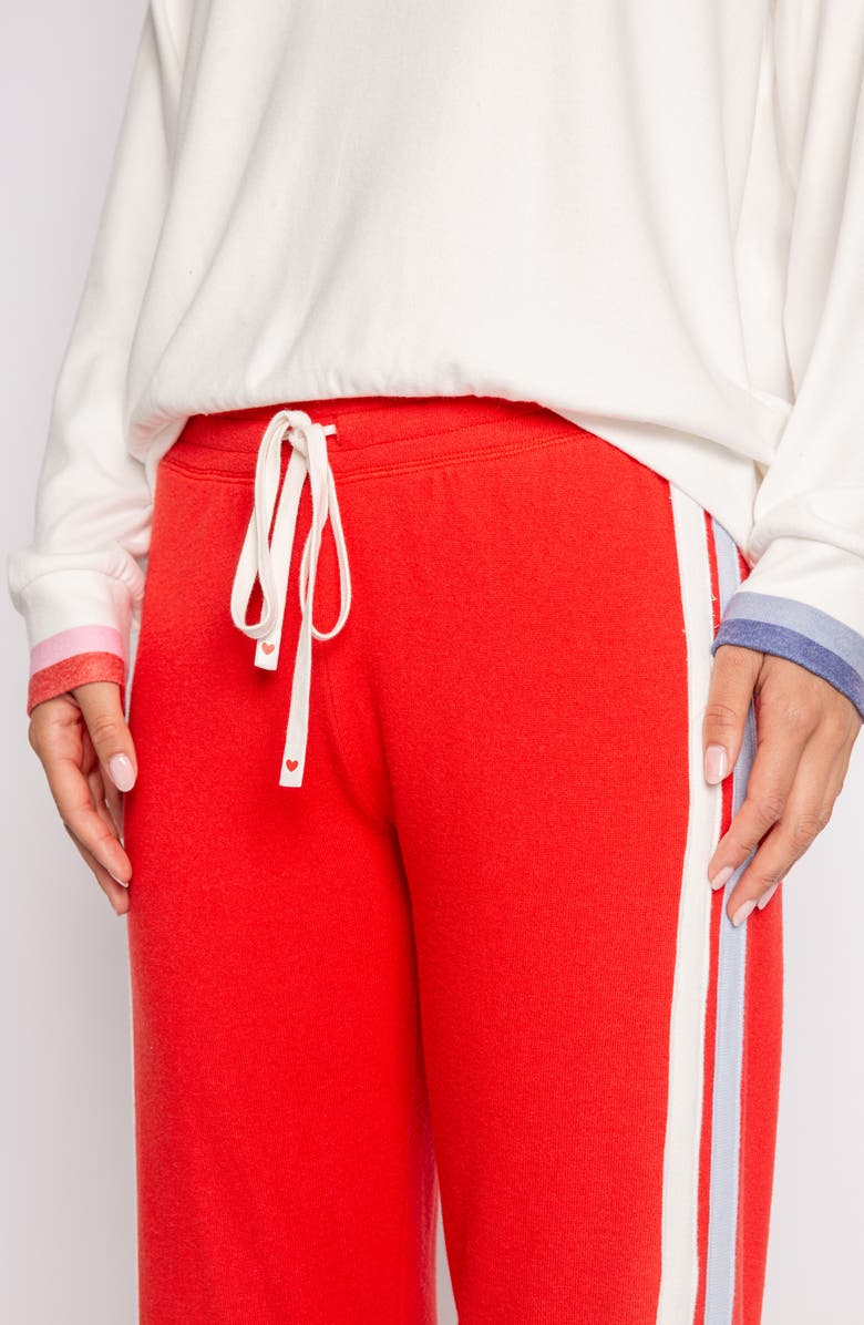 PJ Salvage Cozy Vibe Peachy Pajamas, Alternate, color,