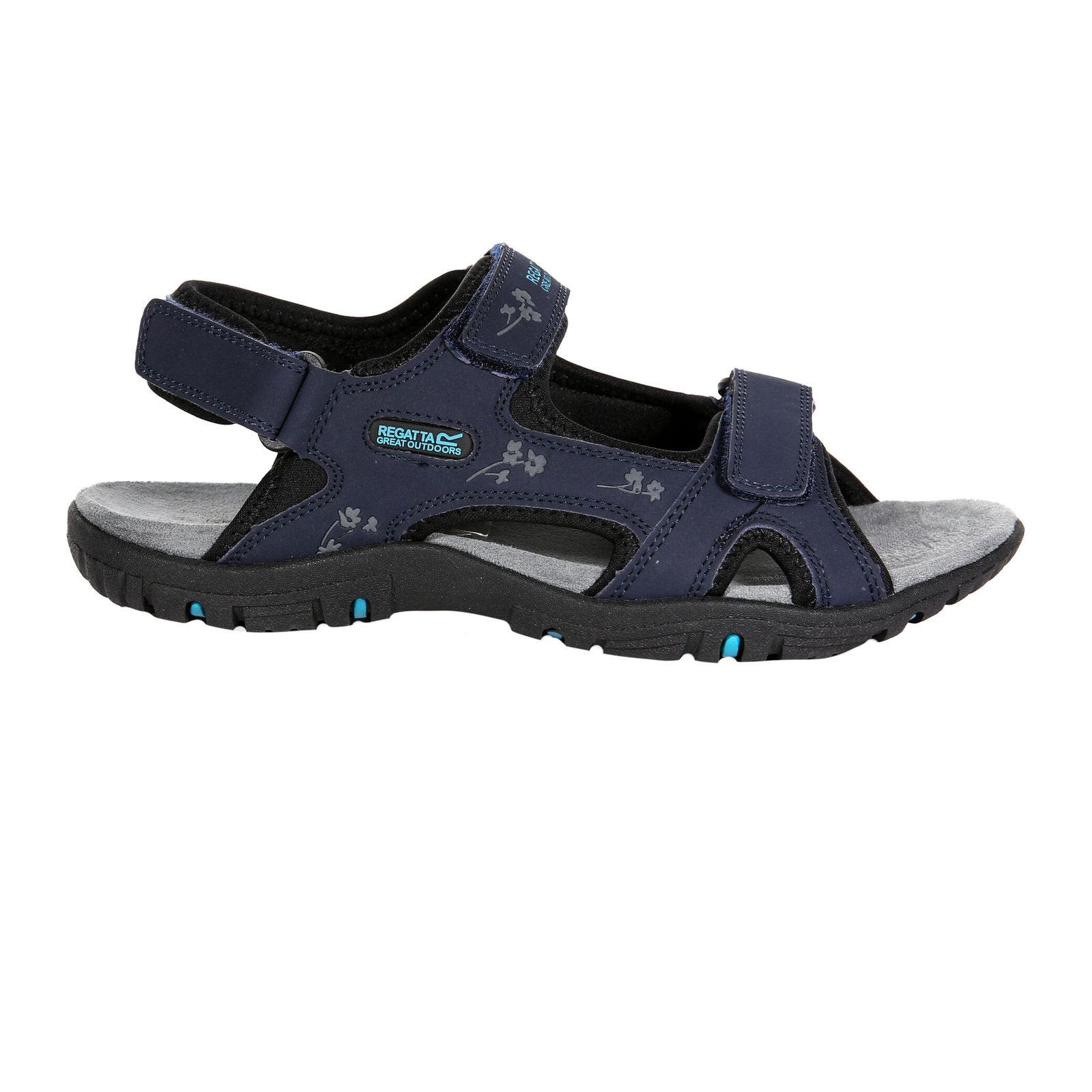 Haris Sandals, Main, color, Navy and Black