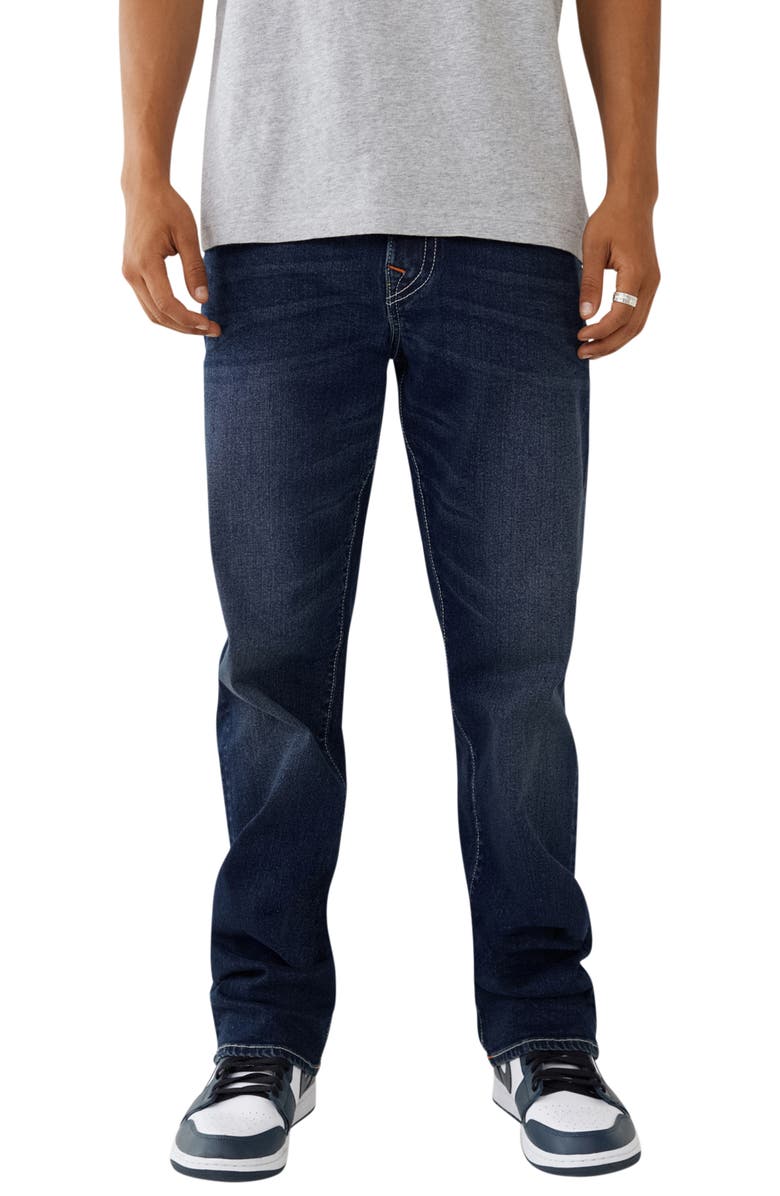 True Religion Brand Jeans Ricky No Flap Straight Leg Jeans, Main, color, 