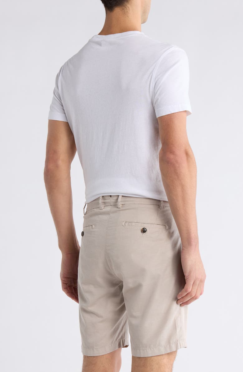 Peter Millar Crown Craft Somerset Flat Front Shorts, Alternate, color, Dark Sand