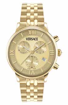 Classic Round Chrono Bracelet Watch, 38mm