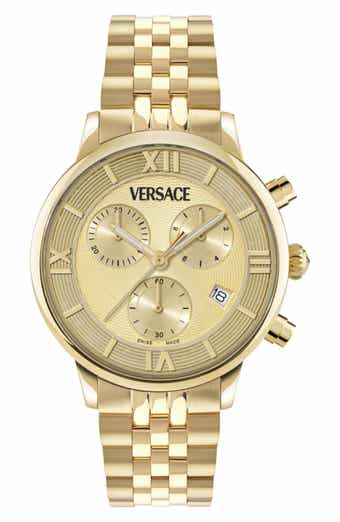 Classic Round Chrono Bracelet Watch, 38mm