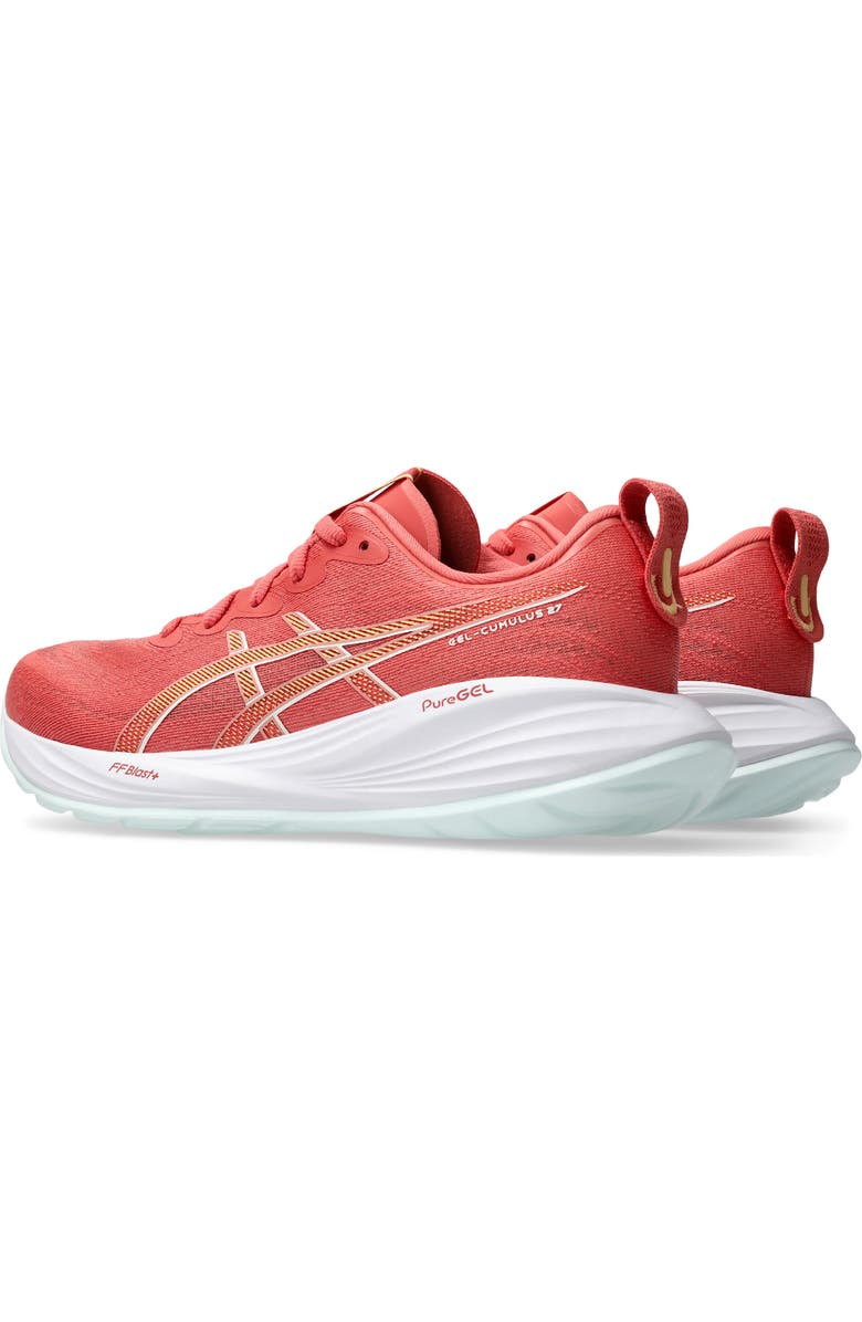 ASICS<sup>®</sup> GEL-CUMULUS<sup>®</sup> 27 Running Shoe, Alternate, color, Dark Pink Clay/ Cream