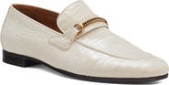 TOM FORD Gigi Chain Croc Embossed Loafer