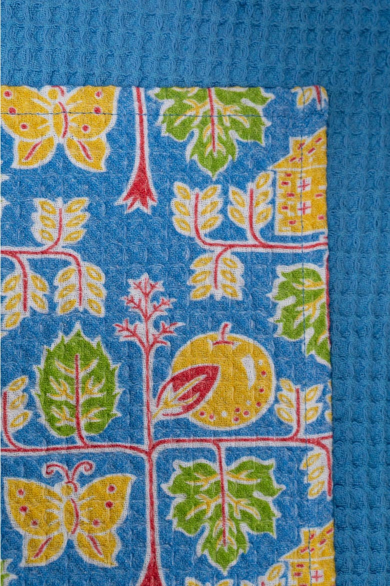Chicken at Home Tea Towel, Set of 3, Alternate, color, Blue