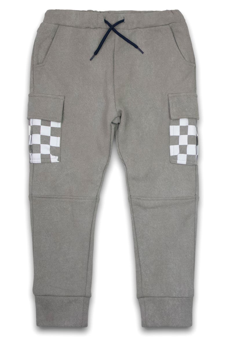 Kids' Empire Cargo Sweatpants, Main, color, CEMENT