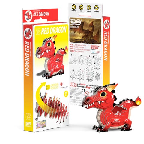 Red Dragon  3D Puzzle