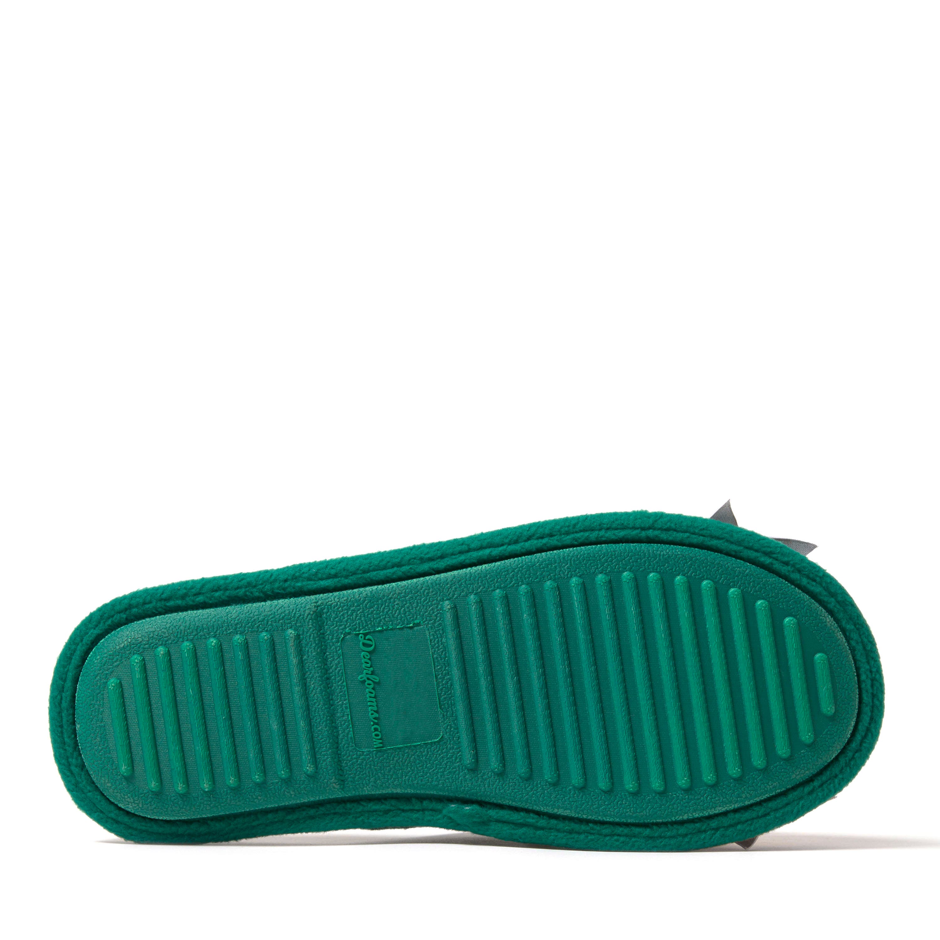 DEARFOAMS Novelty Holiday Christmas Scuff Slipper, Alternate, color, Red Multi