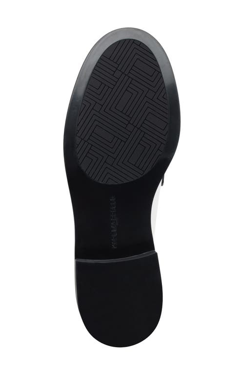 Karl Lagerfeld Rylyn Ii Loafer In Bright White/black