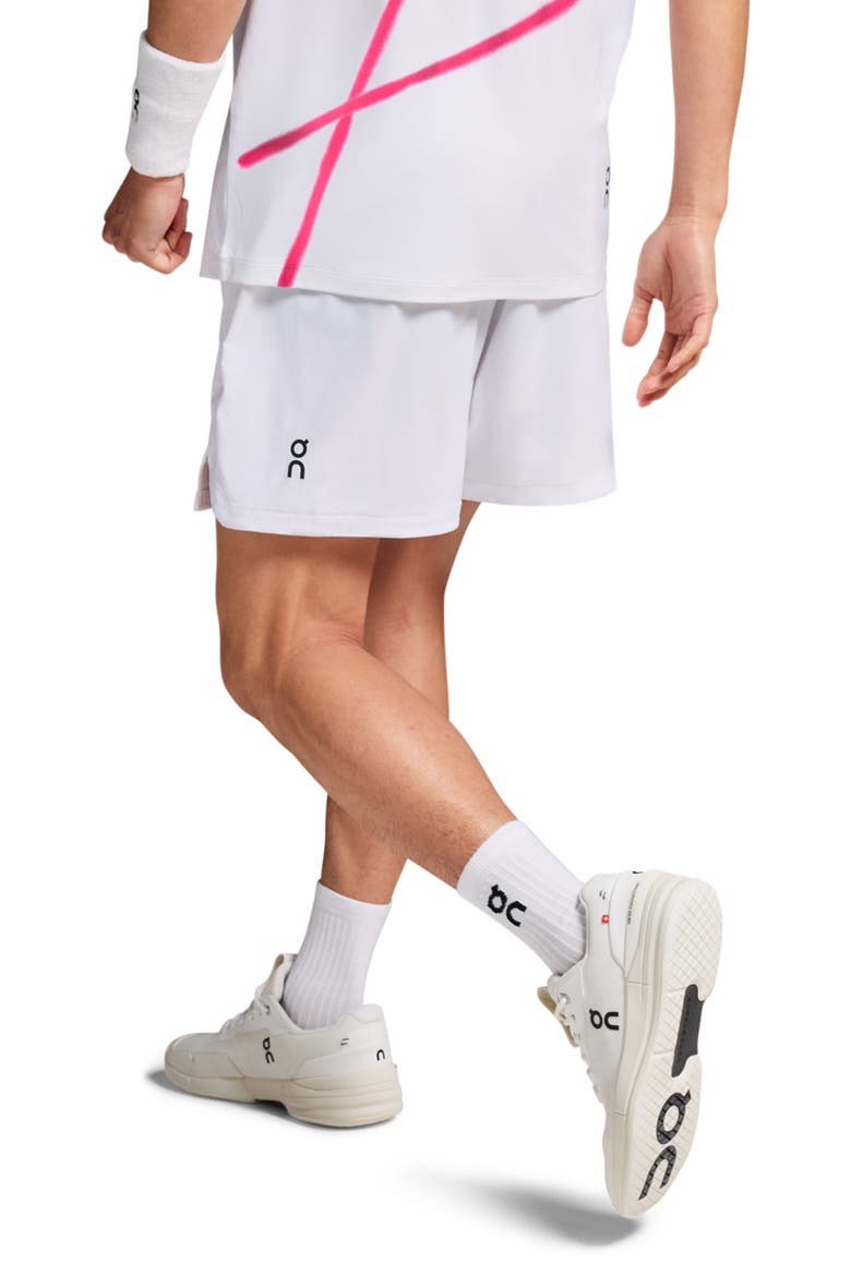Court Shorts, Alternate, color, WHITE
