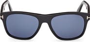 TOM FORD Marlon 55mm Square Sunglasses