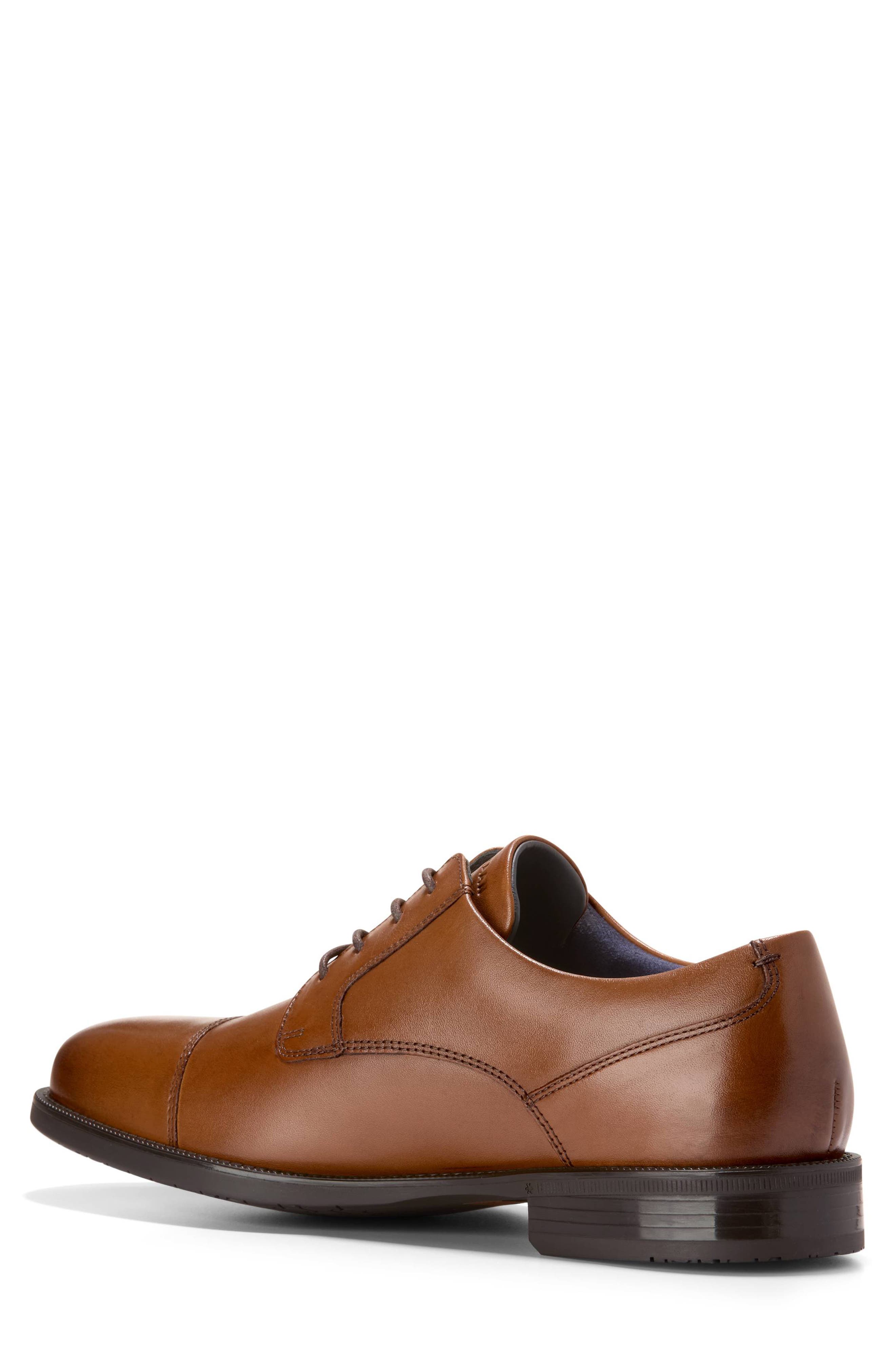 Bedford Cap Toe Derby, Alternate, color, BRITISH TAN / JAVA