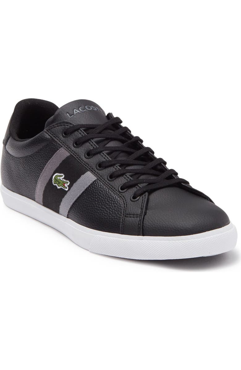 Lacoste Grad Vulc 120 Low Top Sneaker, Main, color, 237 Blk/Dk Gry