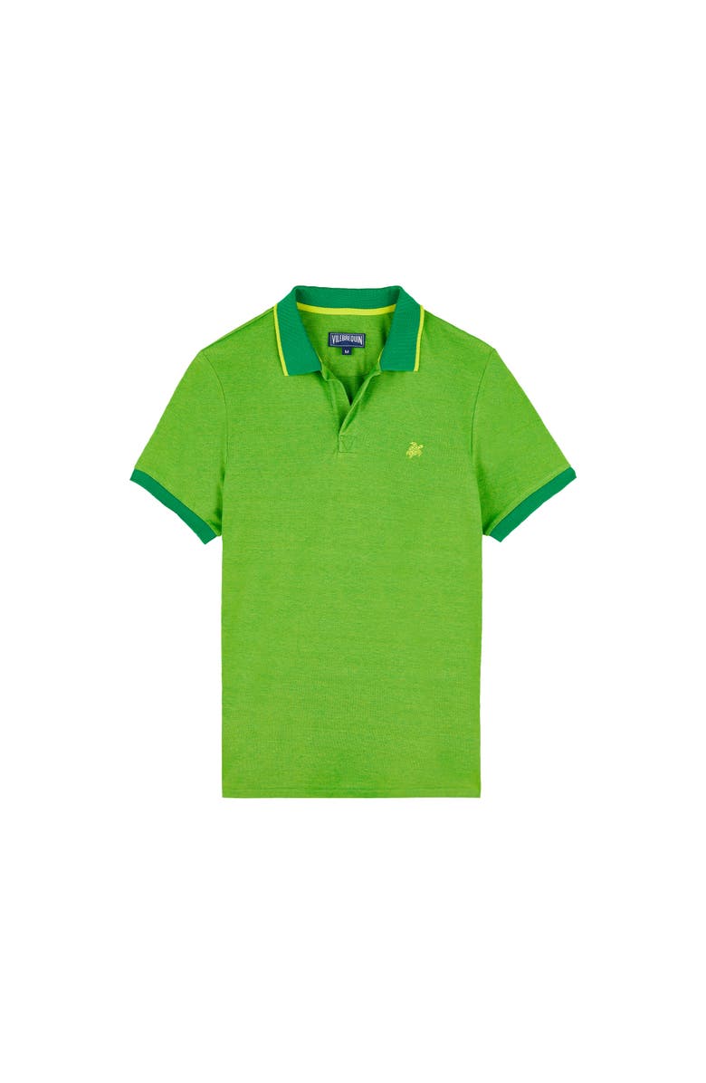 Vilebrequin Men's Changing Color Cotton Pique Polo, Alternate, color, Jungle