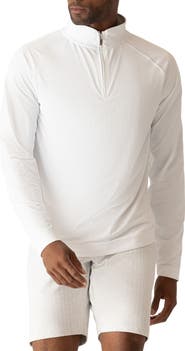 DEKE Links Jacquard Quarter Zip Pullover