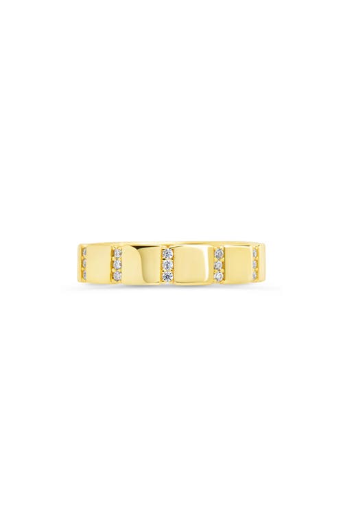 Sterling Forever Bradley Cubic Zirconia Ring In Gold