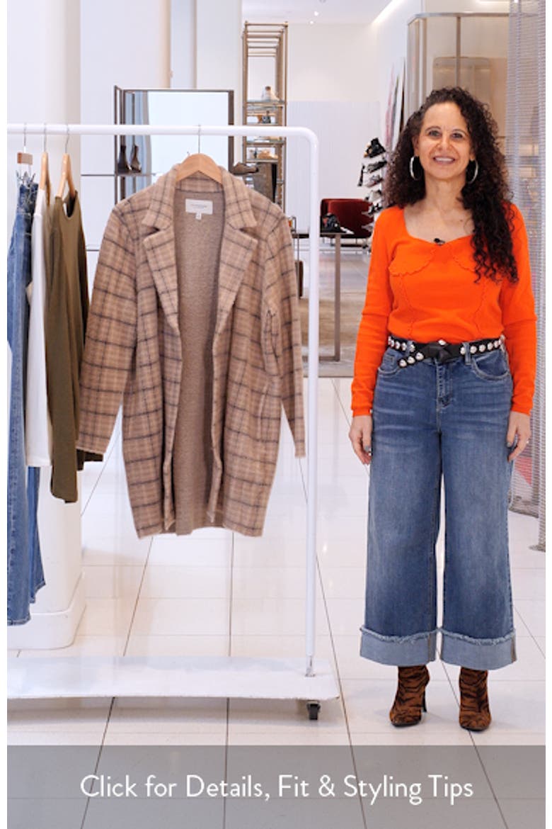 Coatigan Open Front Cardigan Sweater video