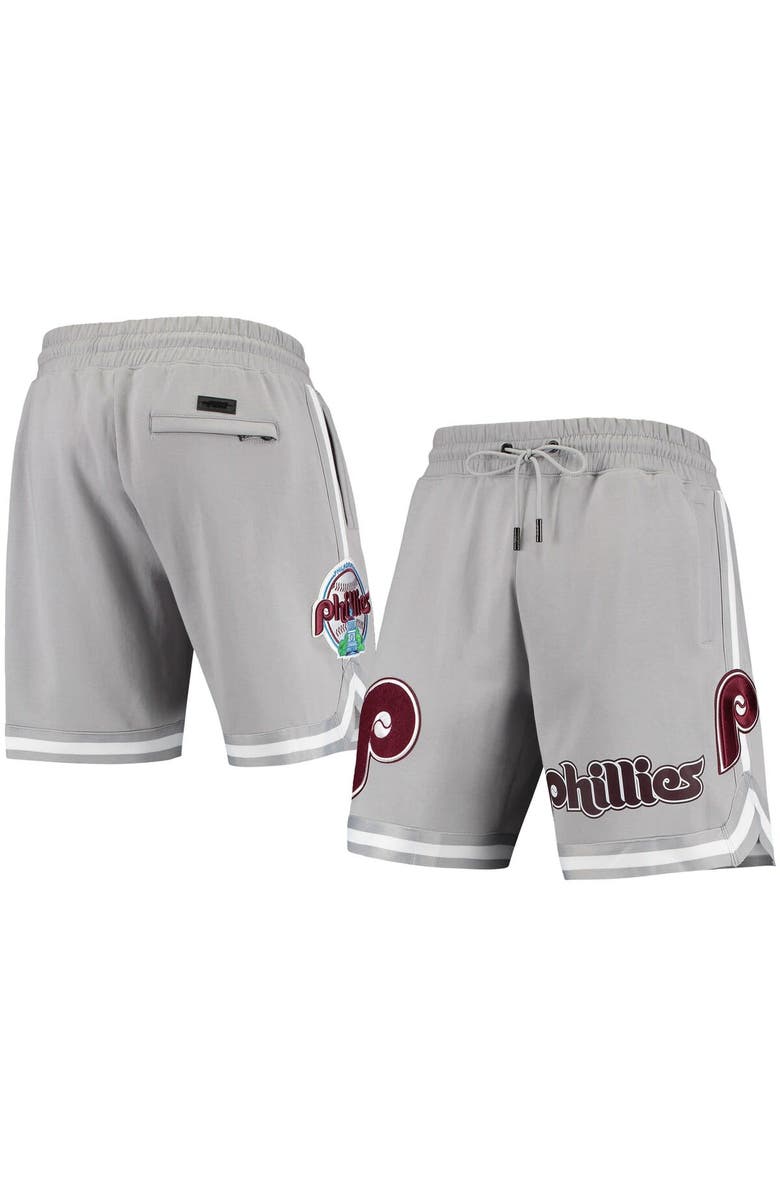 PRO STANDARD Men's Pro Standard Gray Philadelphia Phillies Team Shorts, Main, color, Gray