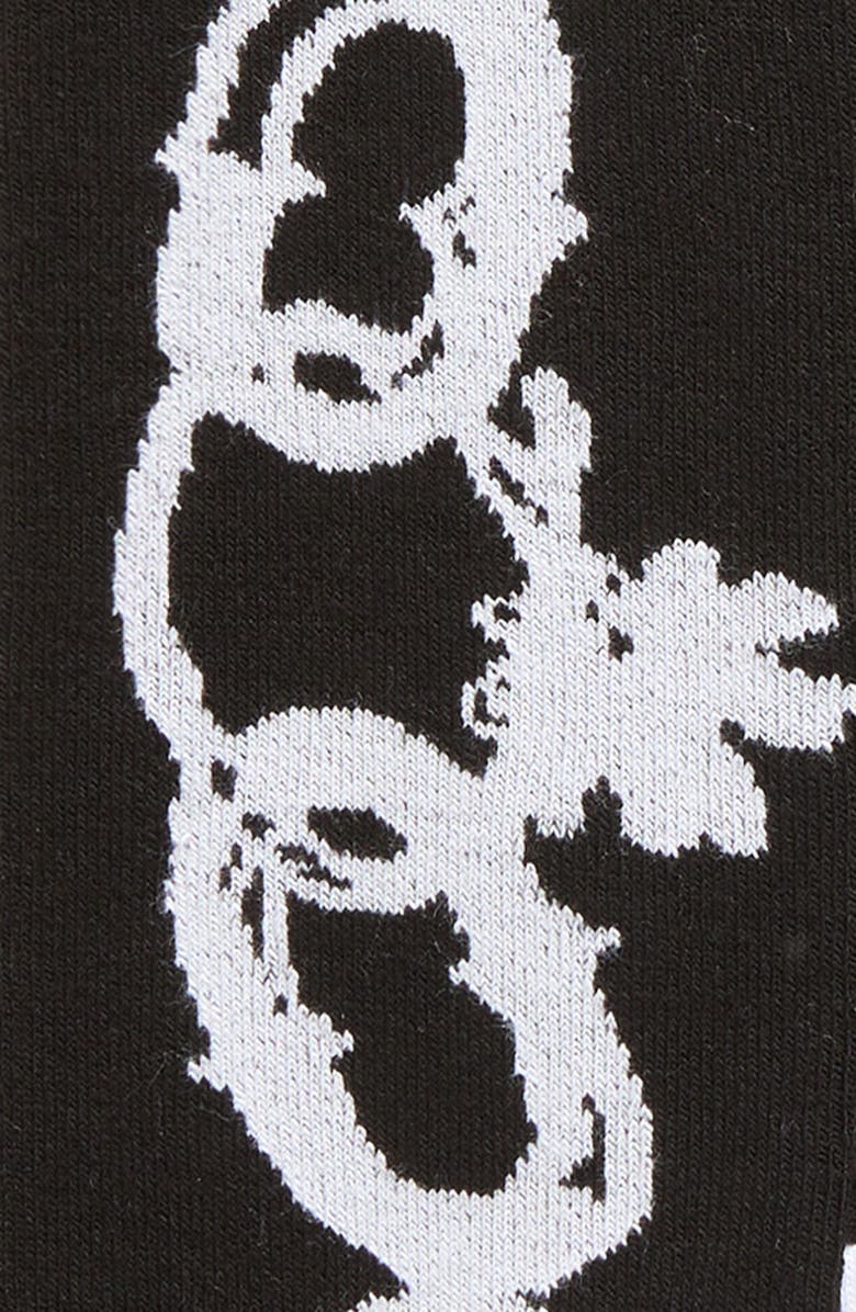 Chopova Lowena Chain Link Logo Socks, Alternate, color, 