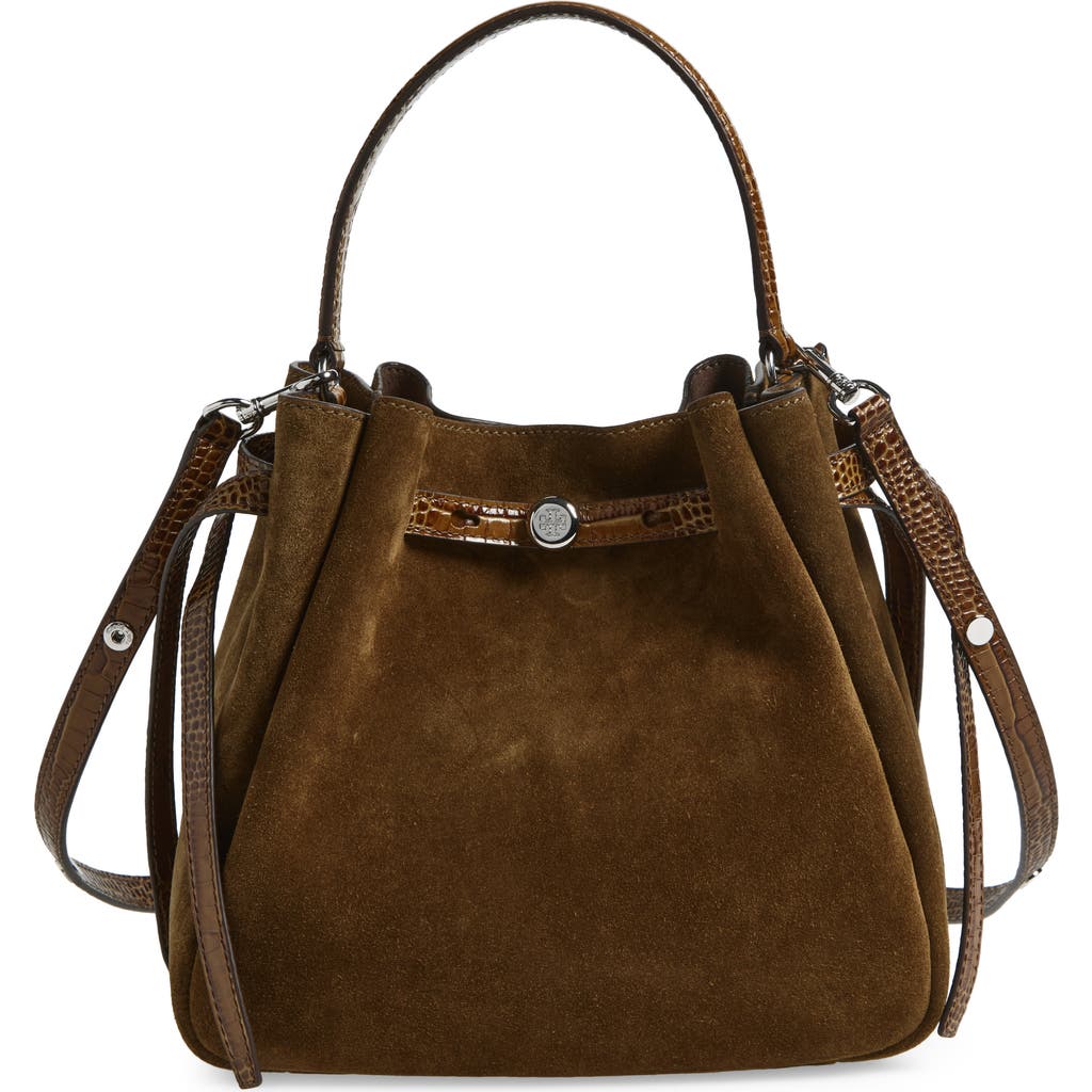 Tory Burch Romy Suede Bucket Bag