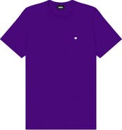 Dalix Mens Lil Heart Midweight Cotton Tee