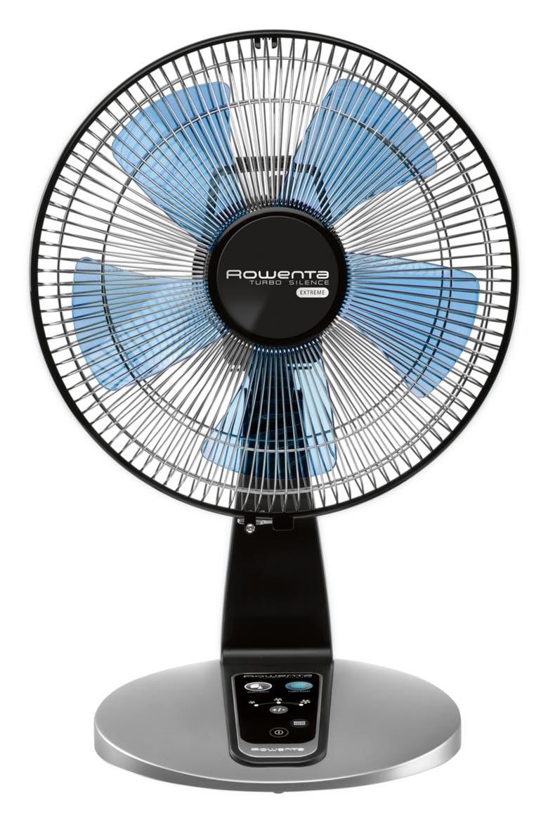 Turbo Silence Table Fan, Alternate, color, BLACK