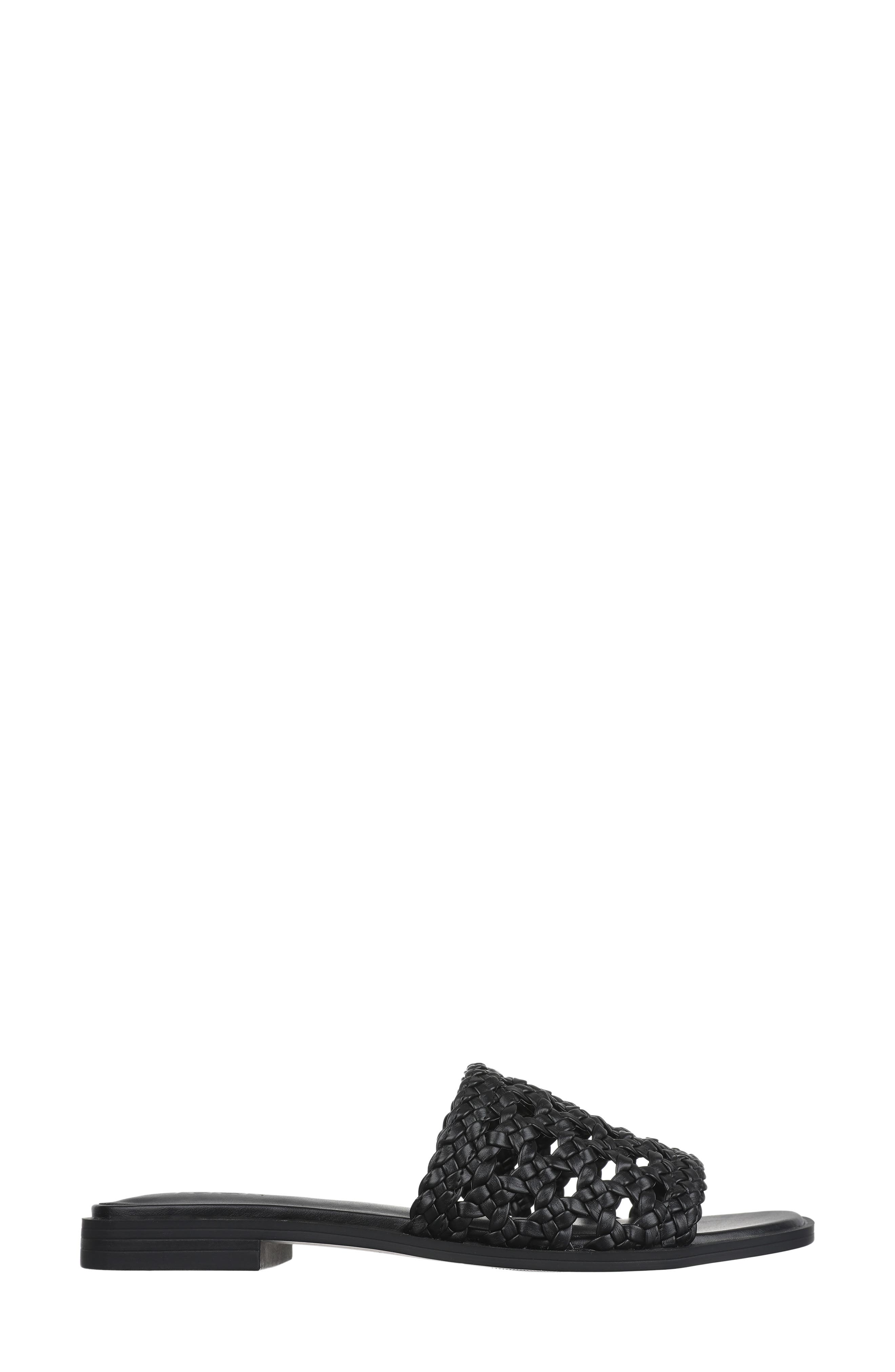 NORDSTROM RACK Sheriee Sandal, Alternate, color, Black