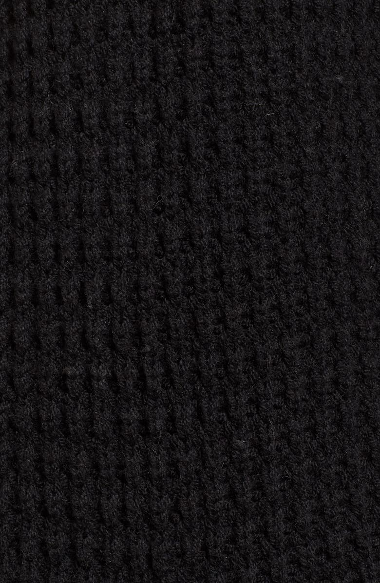 Madewell Waffle Stitch Sweater Jacket, Alternate, color, 