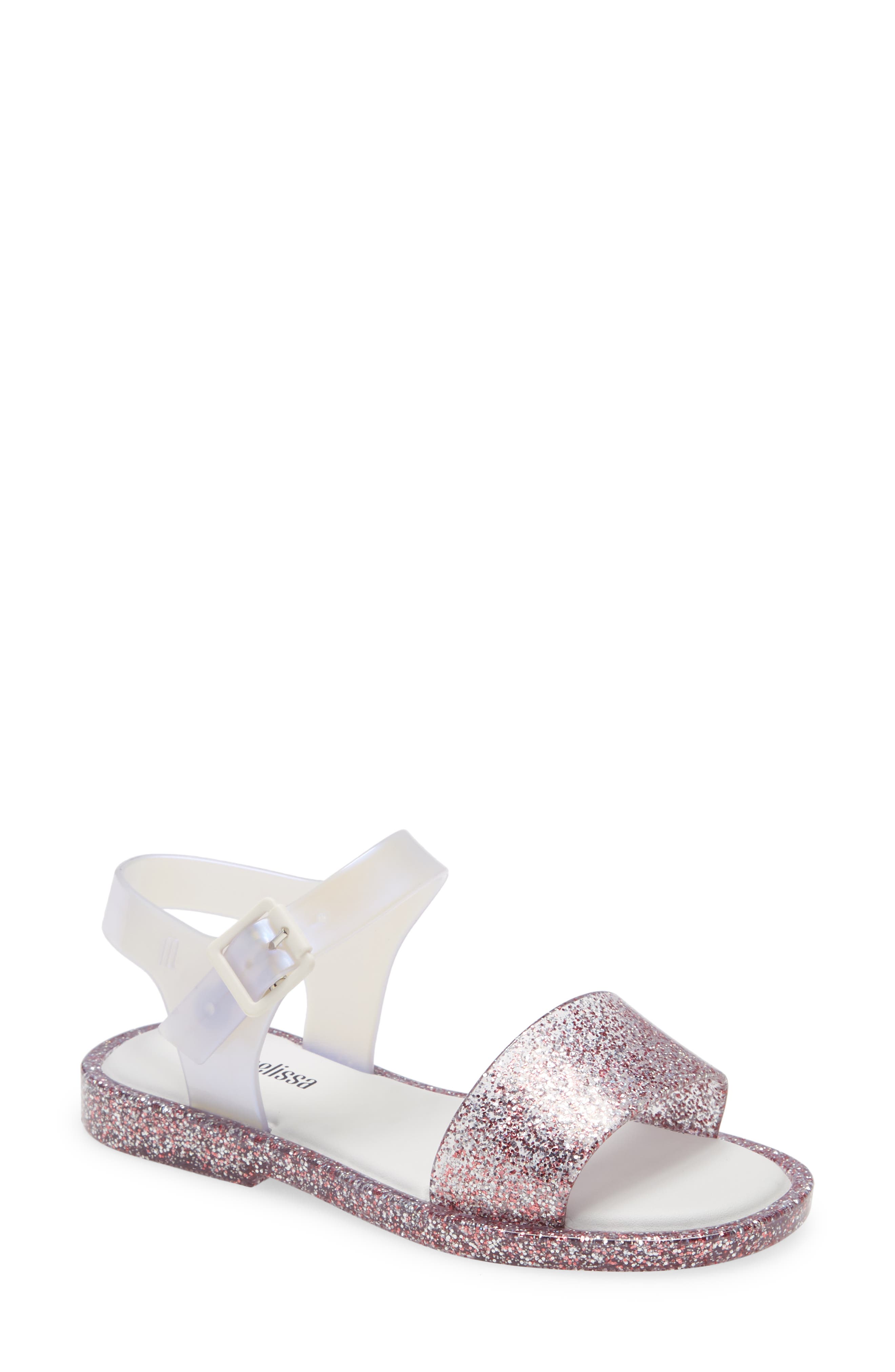 Mel Mar Sandal, Main, color, PINK GLITTER / PEARL