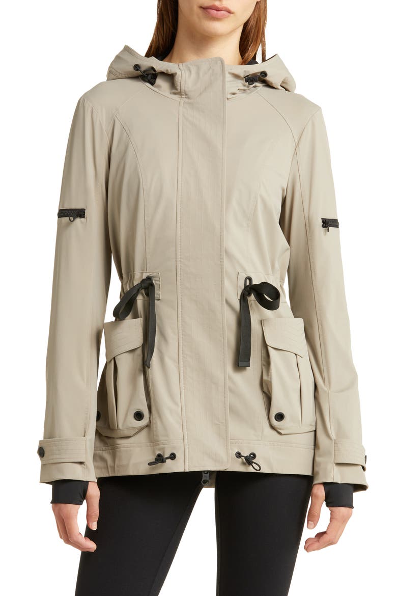 Tectonic Hooded Jacket, Alternate, color, GREIGE SANDALO